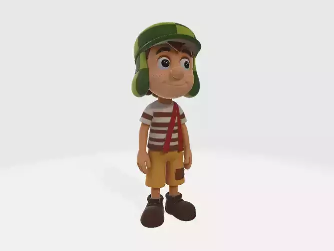 El Chavo del Ocho Cartoon Chespirito Model 03