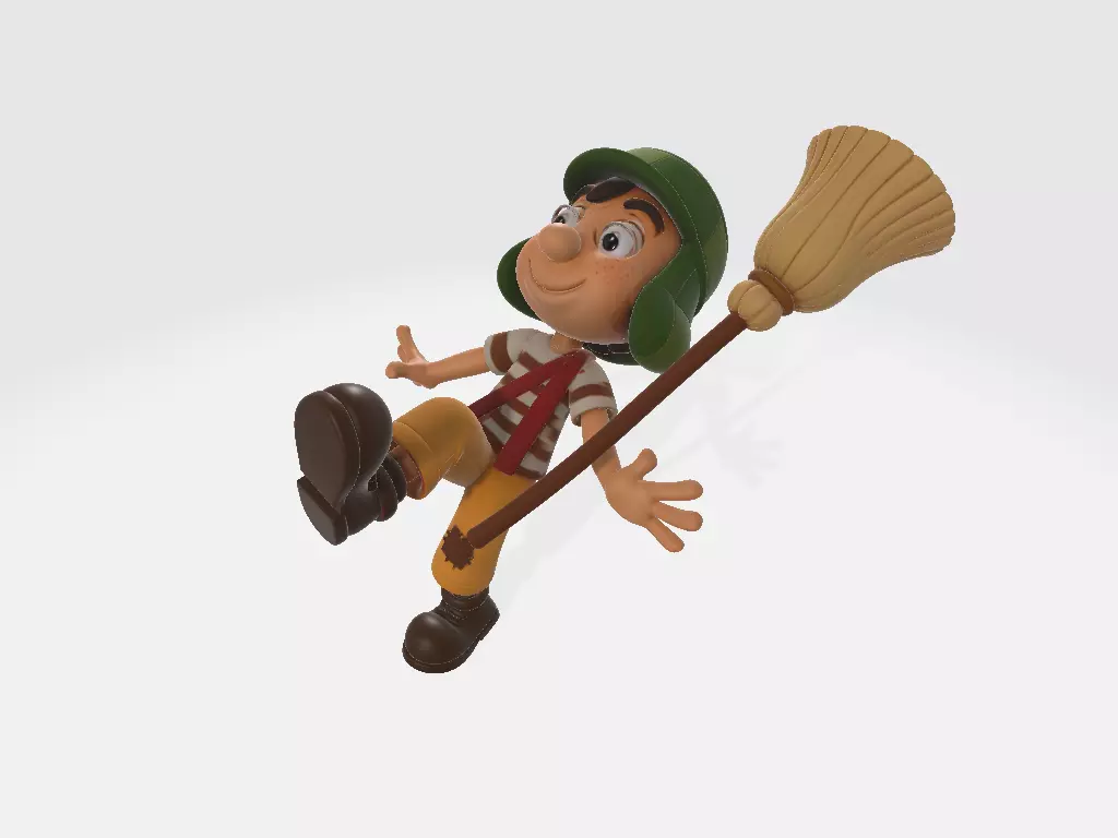 El Chavo del Ocho Cartoon Chespirito Model 04 3D print model_1