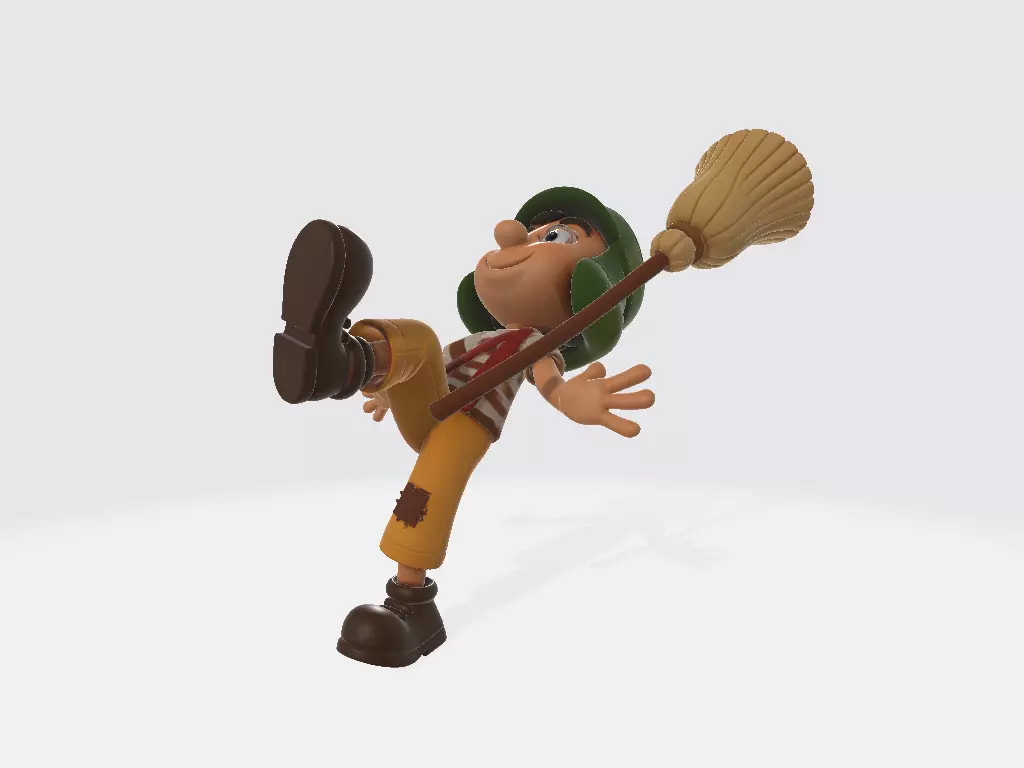 El Chavo del Ocho Cartoon Chespirito Model 04 3D print model_4