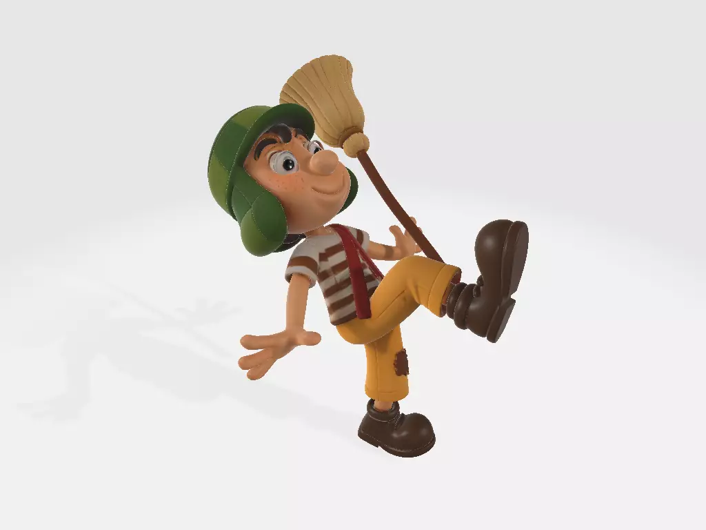 El Chavo del Ocho Cartoon Chespirito Model 04 3D print model_0