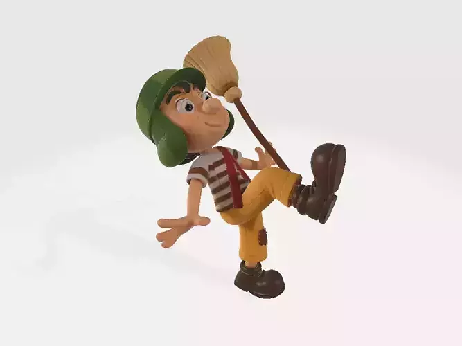 El Chavo del Ocho Cartoon Chespirito Model 04
