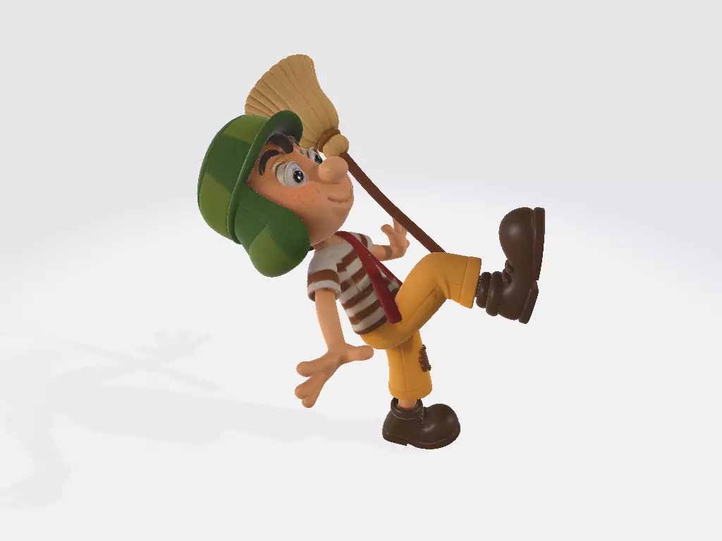 El Chavo del Ocho Cartoon Chespirito Model 04 3D print model_3