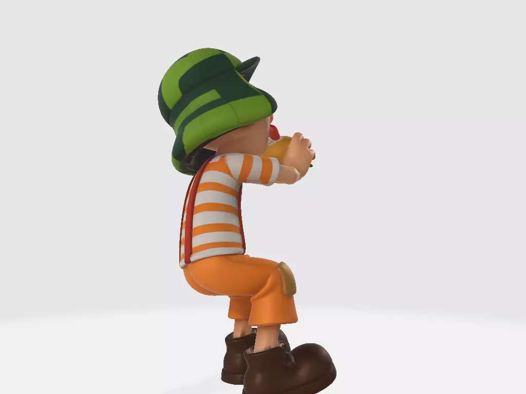 El Chavo del Ocho Cartoon Chespirito Model 06 3D print model_3