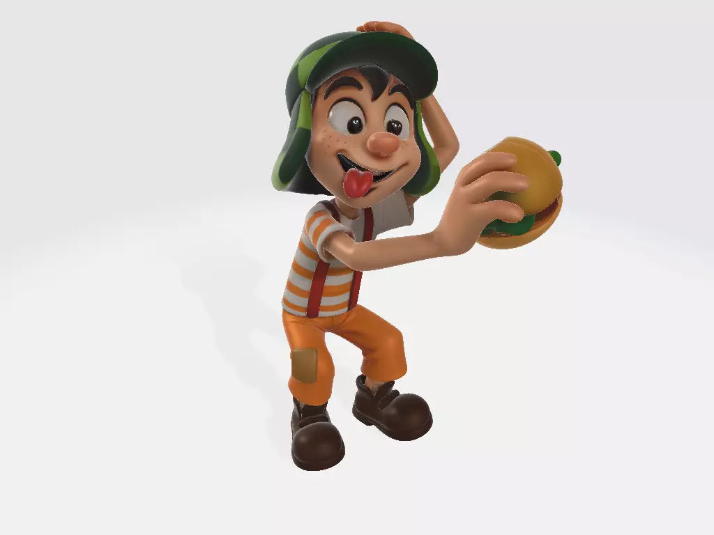 El Chavo del Ocho Cartoon Chespirito Model 06 3D print model_0