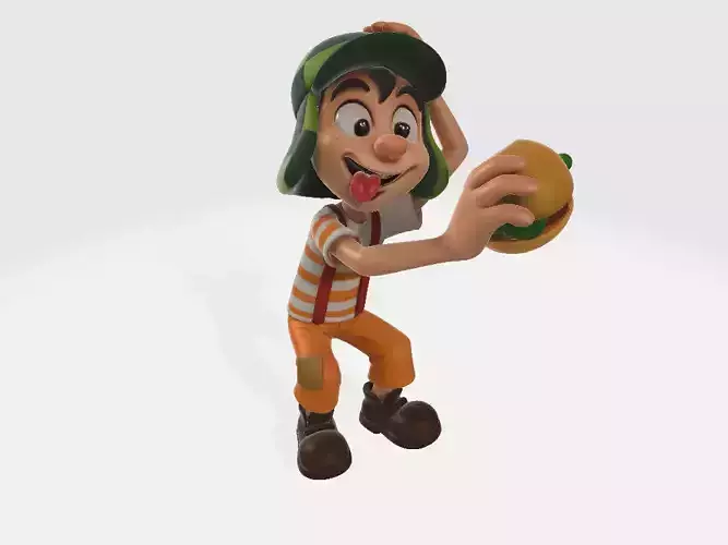 El Chavo del Ocho Cartoon Chespirito Model 06