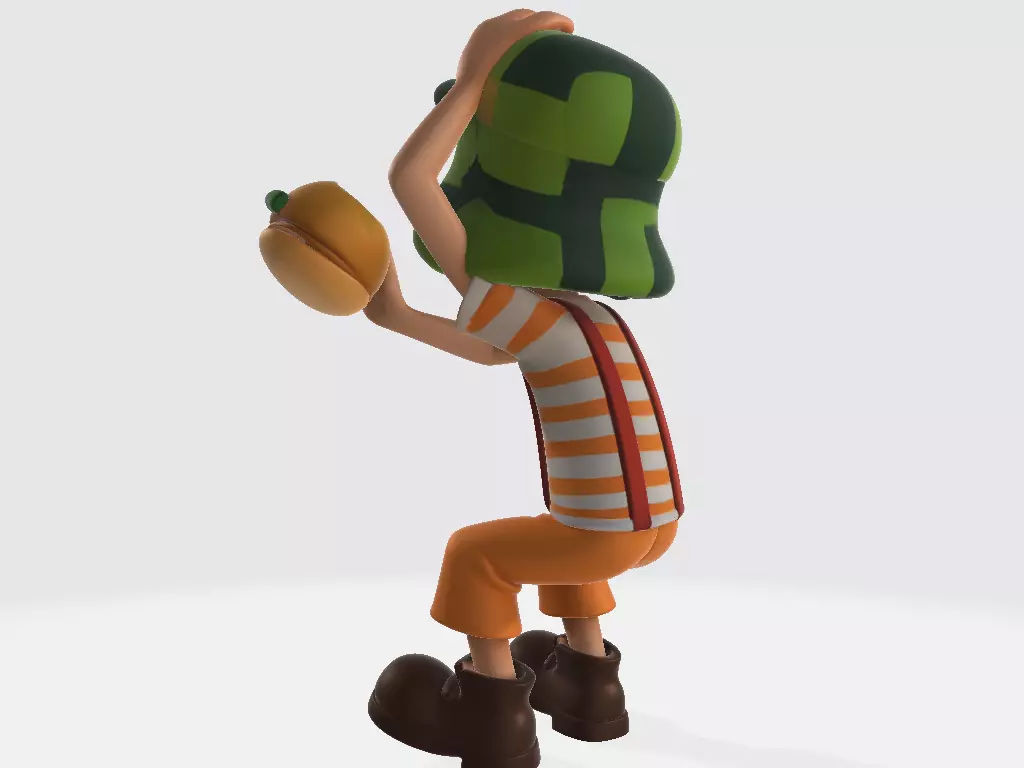 El Chavo del Ocho Cartoon Chespirito Model 06 3D print model_2