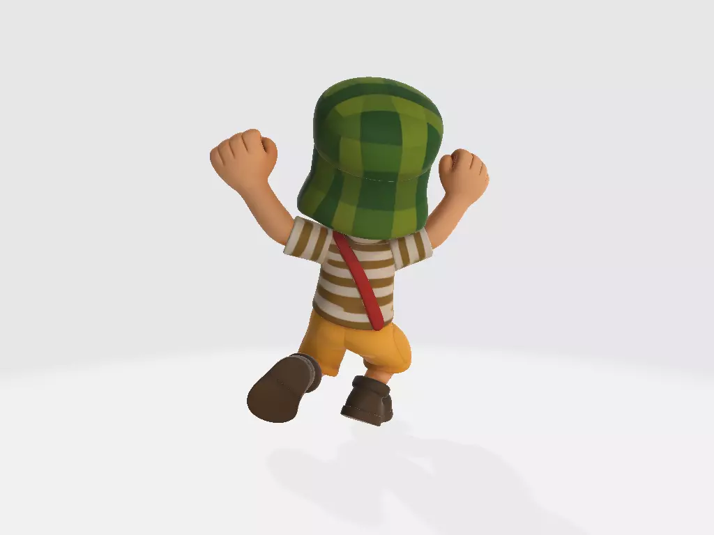 El Chavo del Ocho Cartoon Chespirito Model 07 3D print model_2