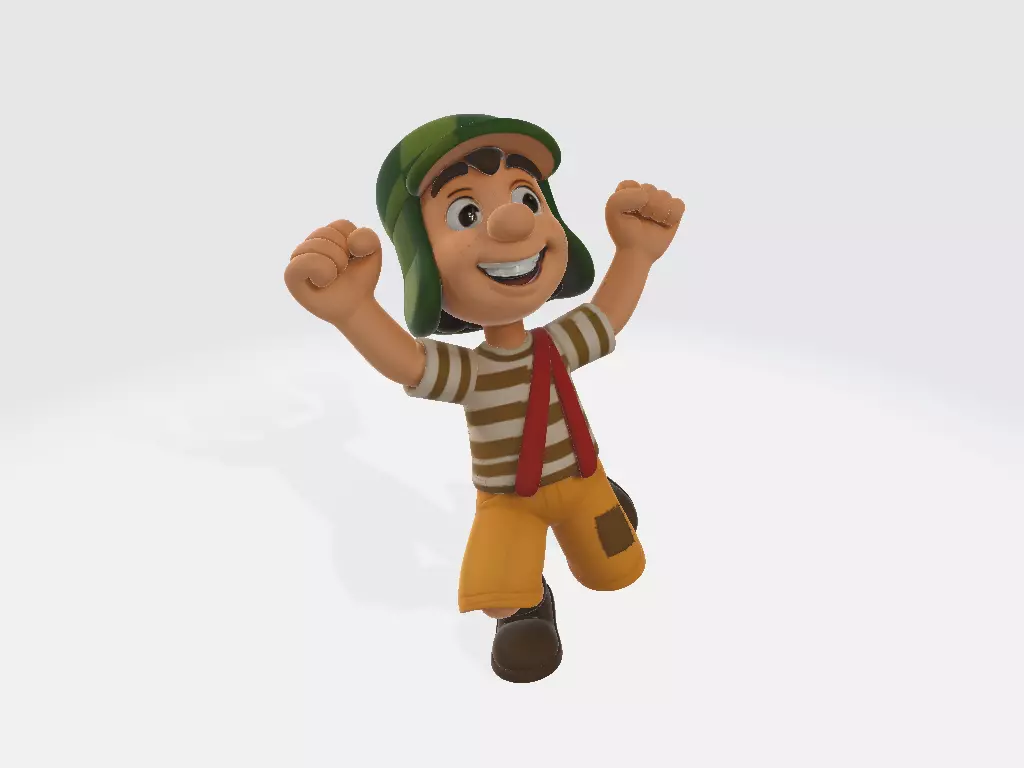 El Chavo del Ocho Cartoon Chespirito Model 07 3D print model_0