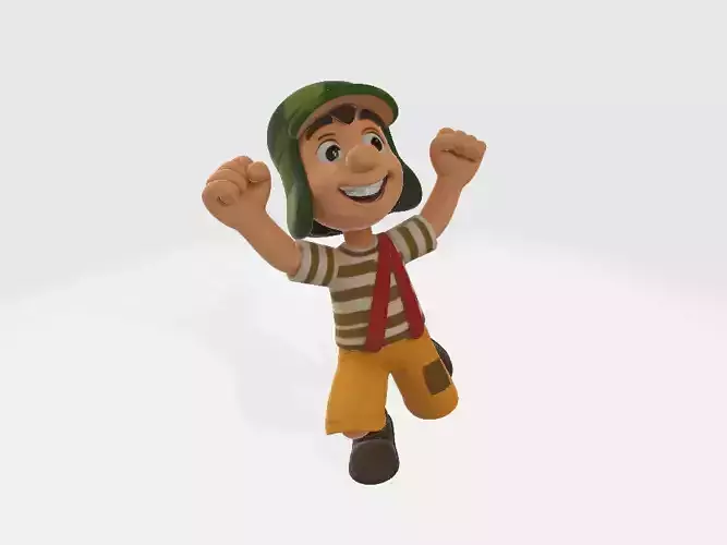El Chavo del Ocho Cartoon Chespirito Model 07