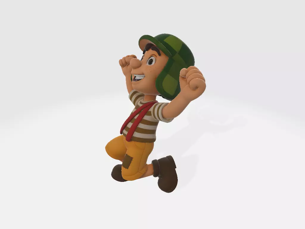 El Chavo del Ocho Cartoon Chespirito Model 07 3D print model_1