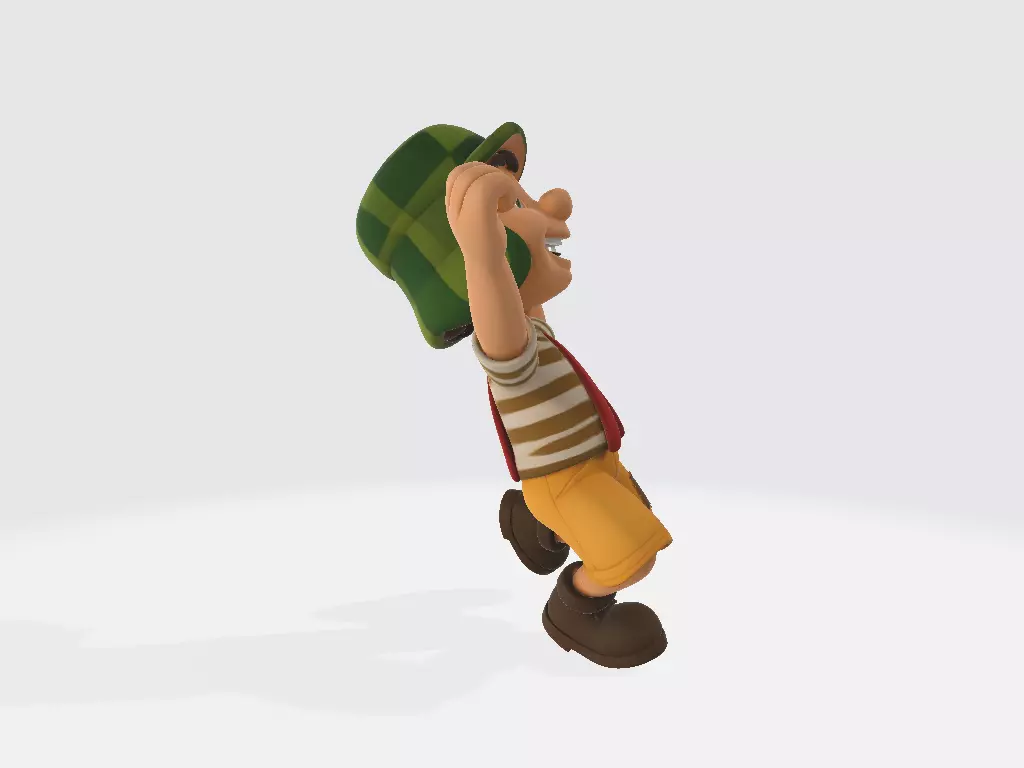 El Chavo del Ocho Cartoon Chespirito Model 07 3D print model_3
