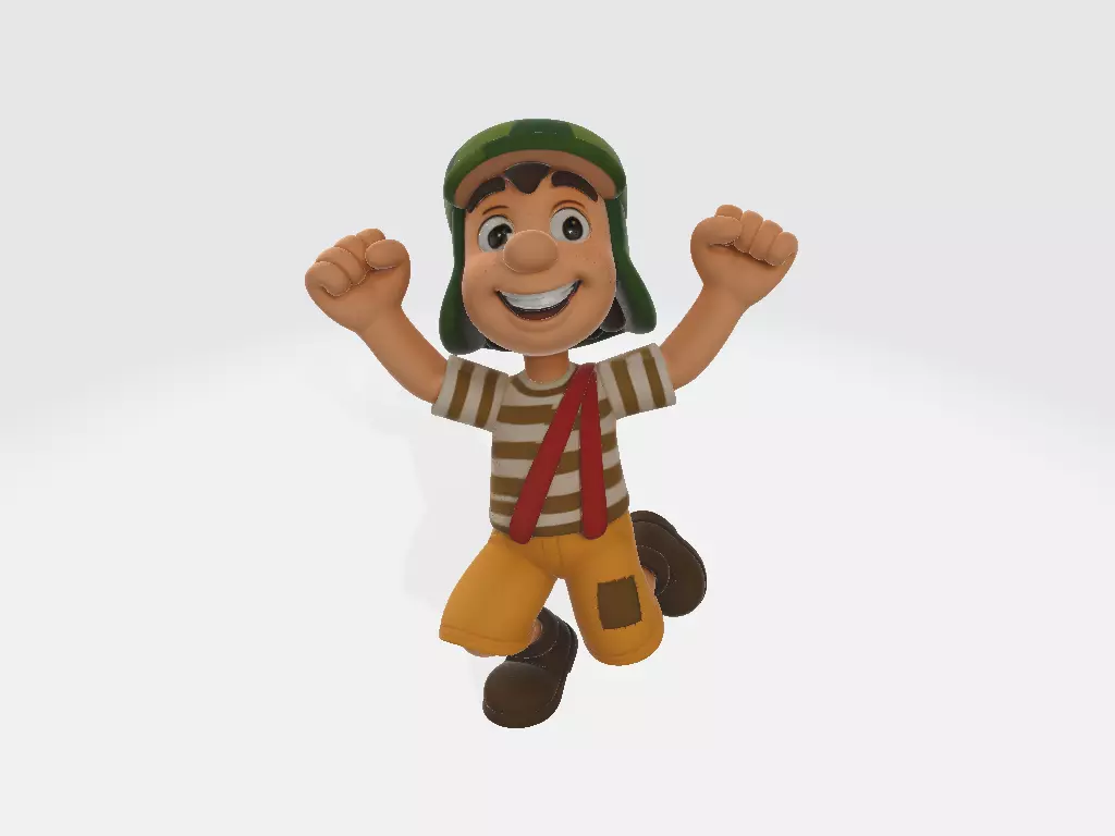 El Chavo del Ocho Cartoon Chespirito Model 07 3D print model_4