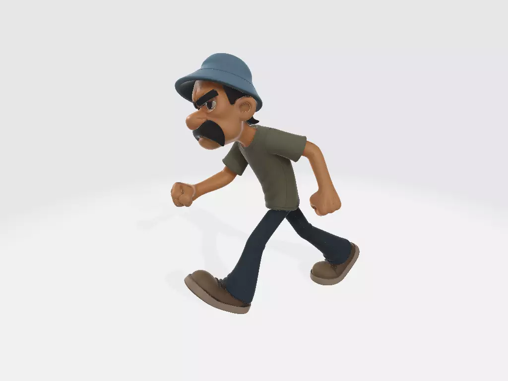 El Chavo del Ocho Cartoon Don Ramon Model 03 3D print model_0