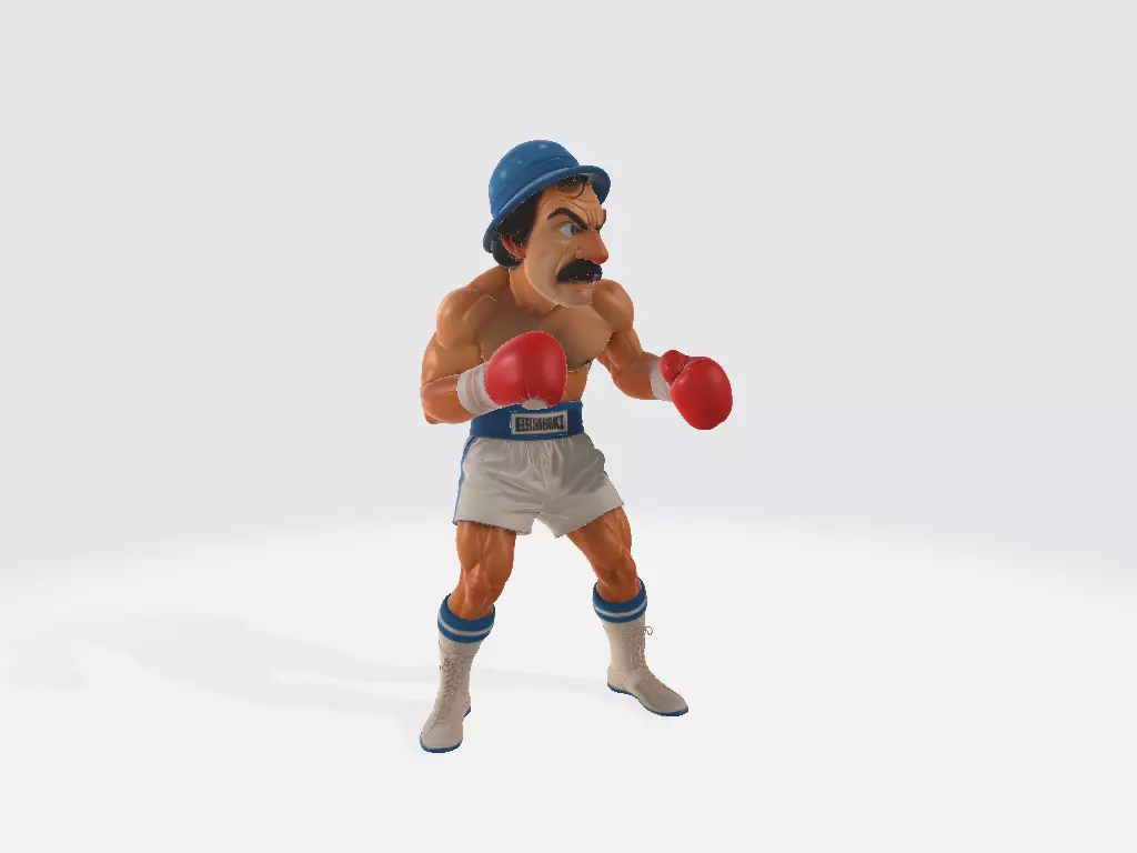 El Chavo del Ocho Cartoon Don Ramon Model 06 3D print model_4