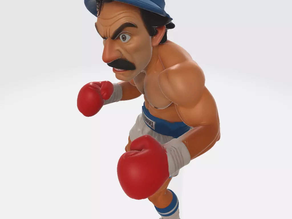 El Chavo del Ocho Cartoon Don Ramon Model 06 3D print model_6