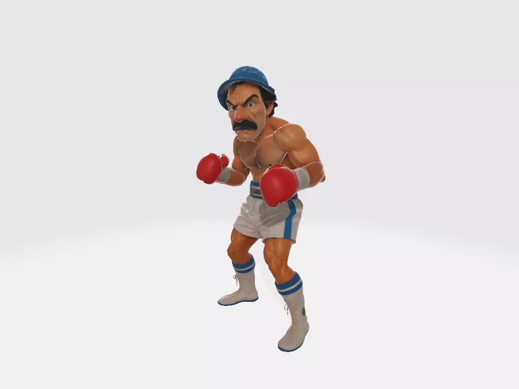 El Chavo del Ocho Cartoon Don Ramon Model 06 3D print model_1