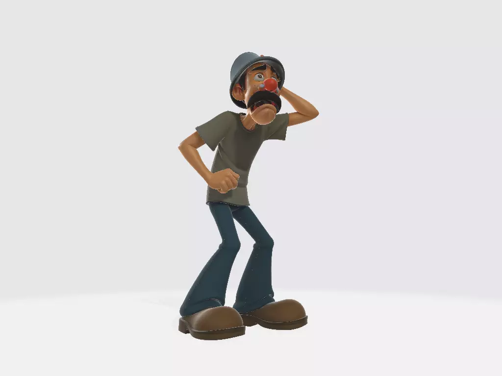 El Chavo del Ocho Cartoon Don Ramon Model 04 3D print model_4