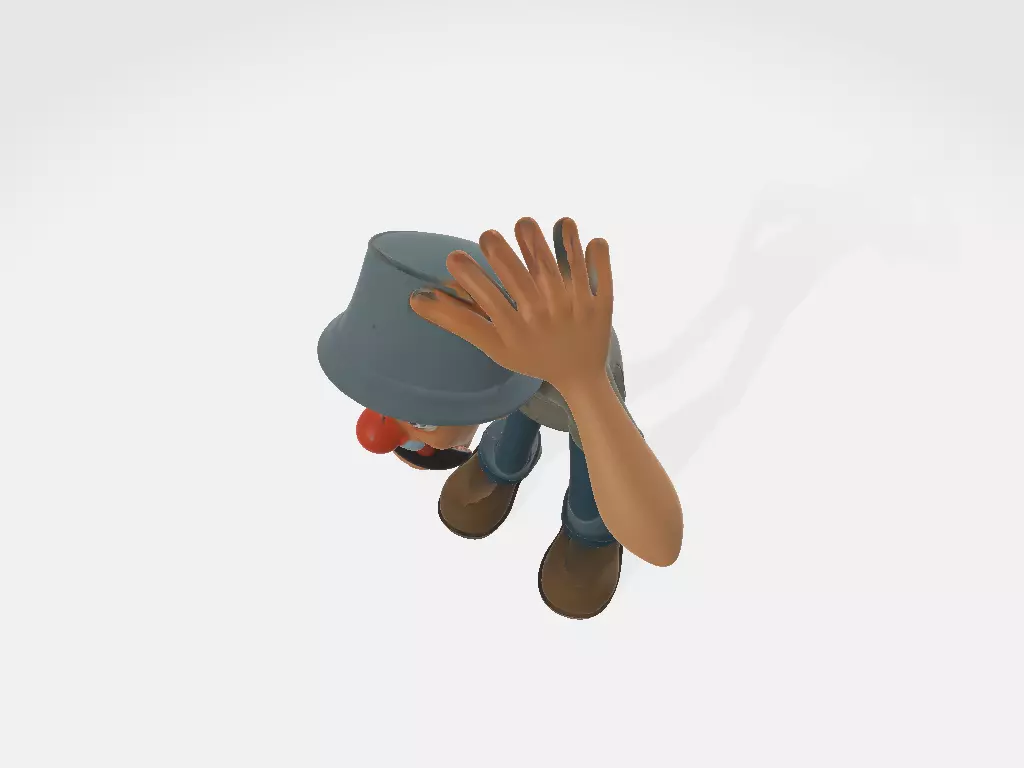 El Chavo del Ocho Cartoon Don Ramon Model 04 3D print model_6