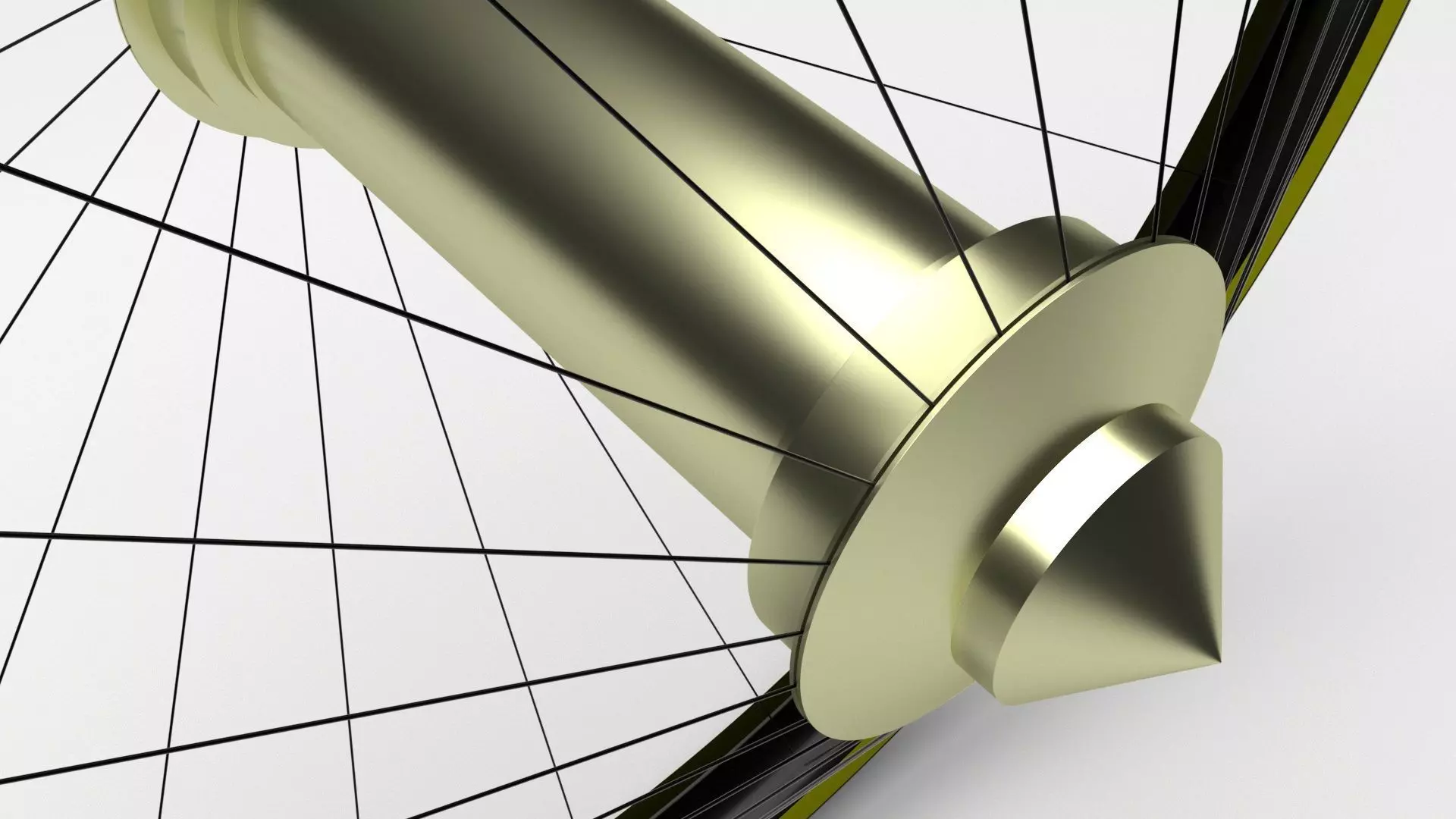 Benz Patent Motorwagen Tires 3D model_4