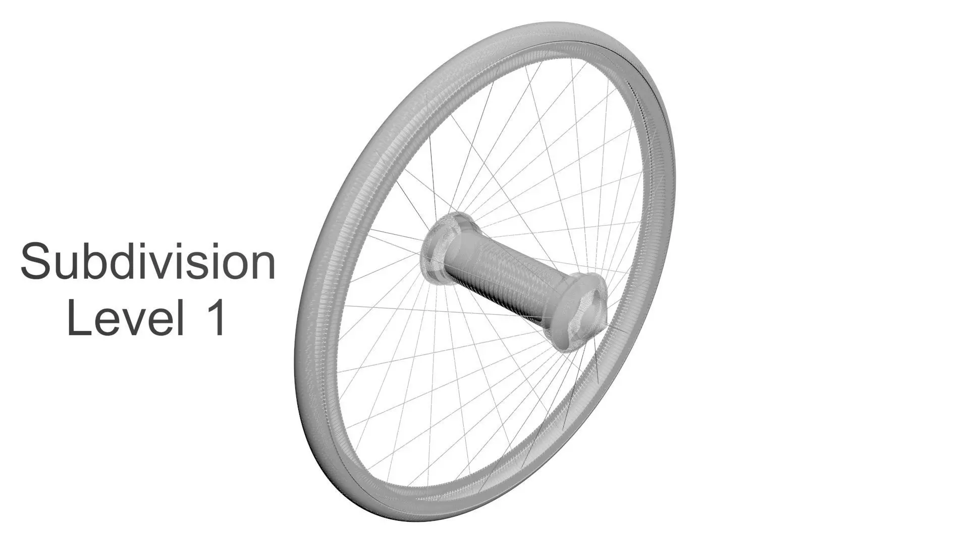 Benz Patent Motorwagen Tires 3D model_28