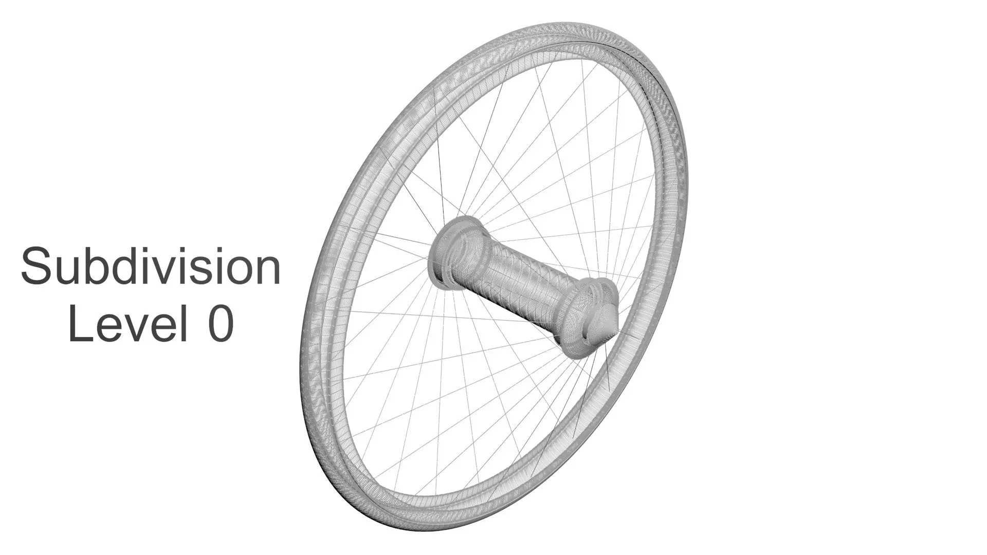 Benz Patent Motorwagen Tires 3D model_29
