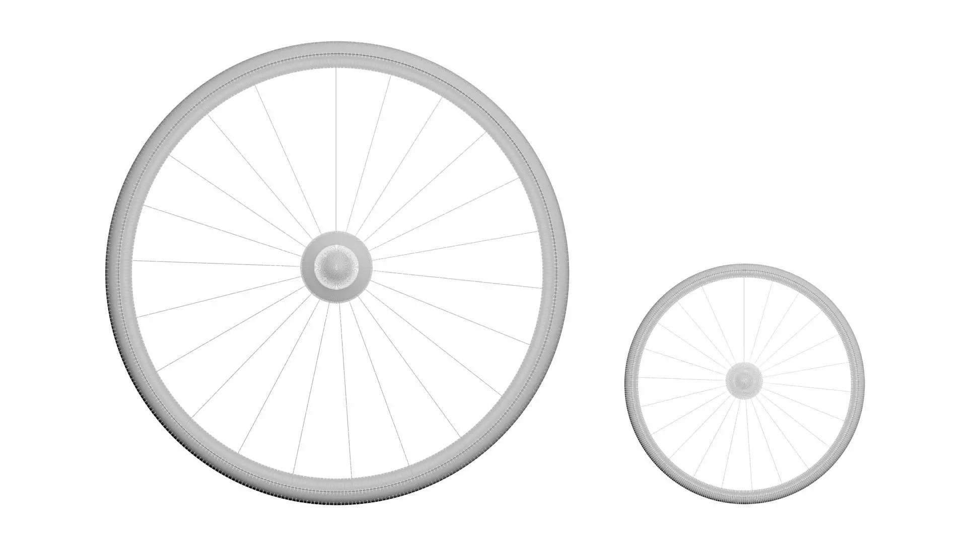 Benz Patent Motorwagen Tires 3D model_26