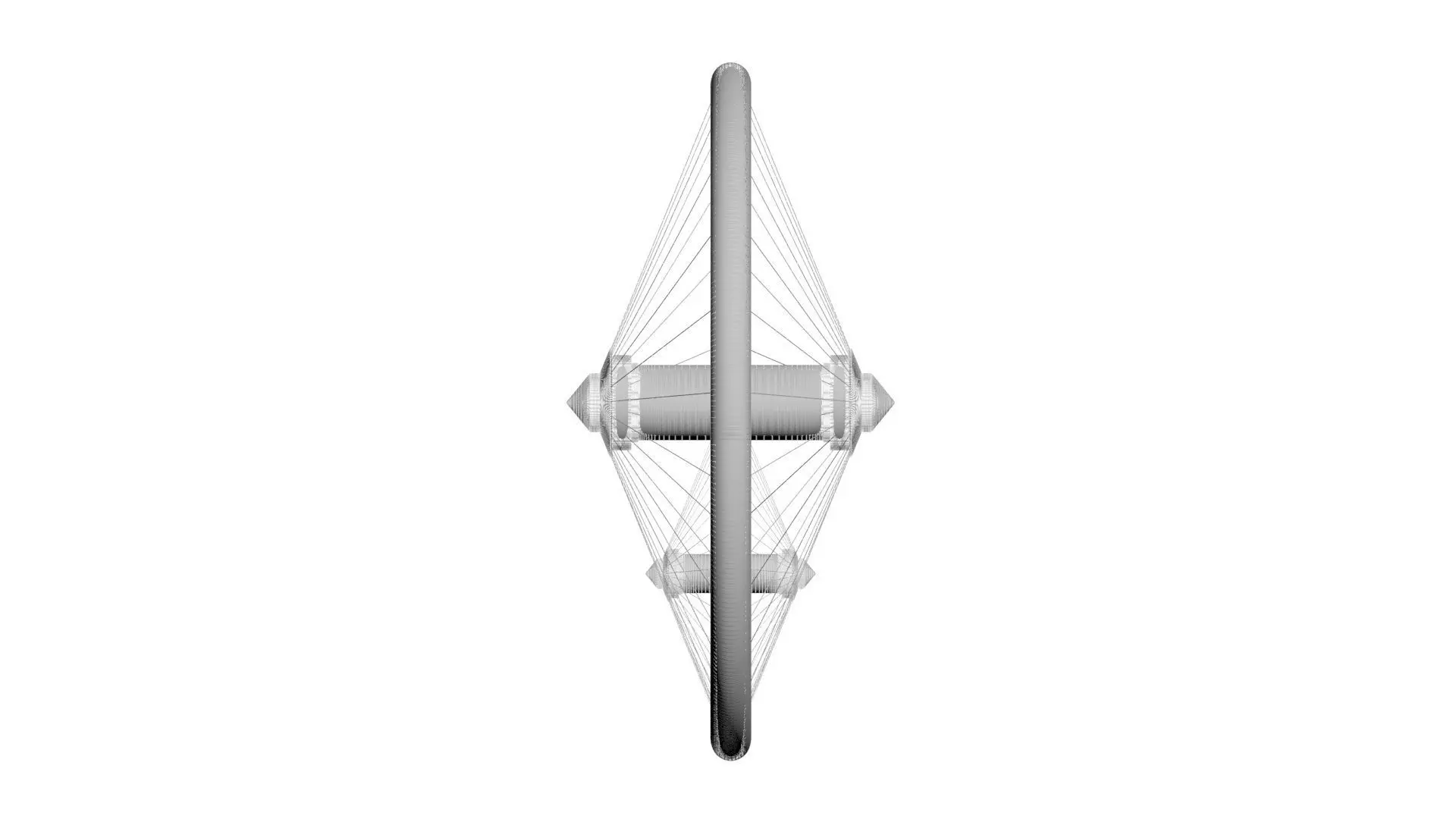 Benz Patent Motorwagen Tires 3D model_27