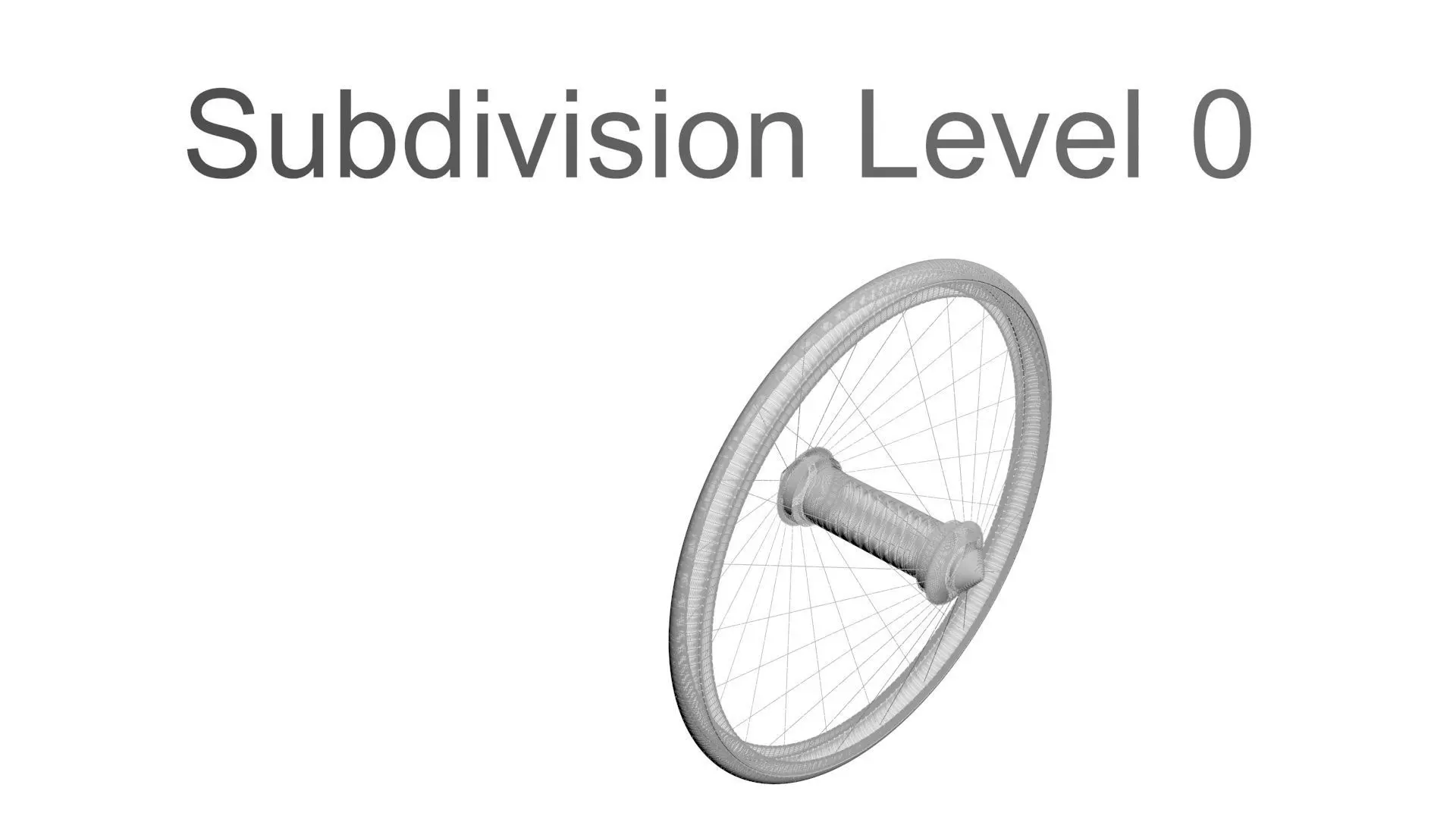 Benz Patent Motorwagen Tires 3D model_31