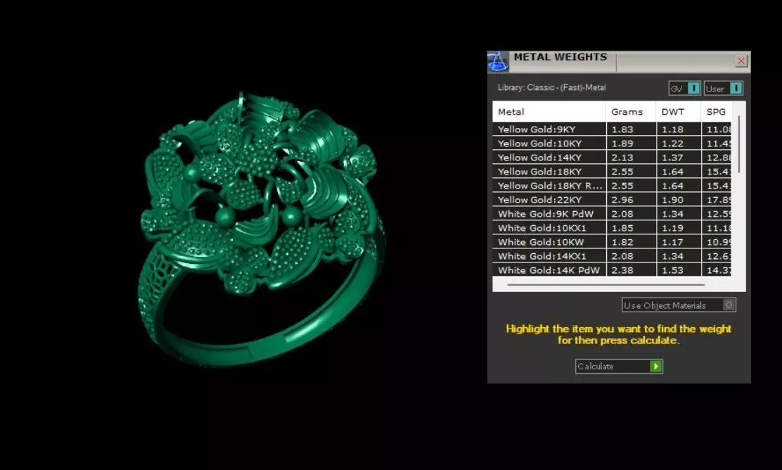 Rings 3D print model_4