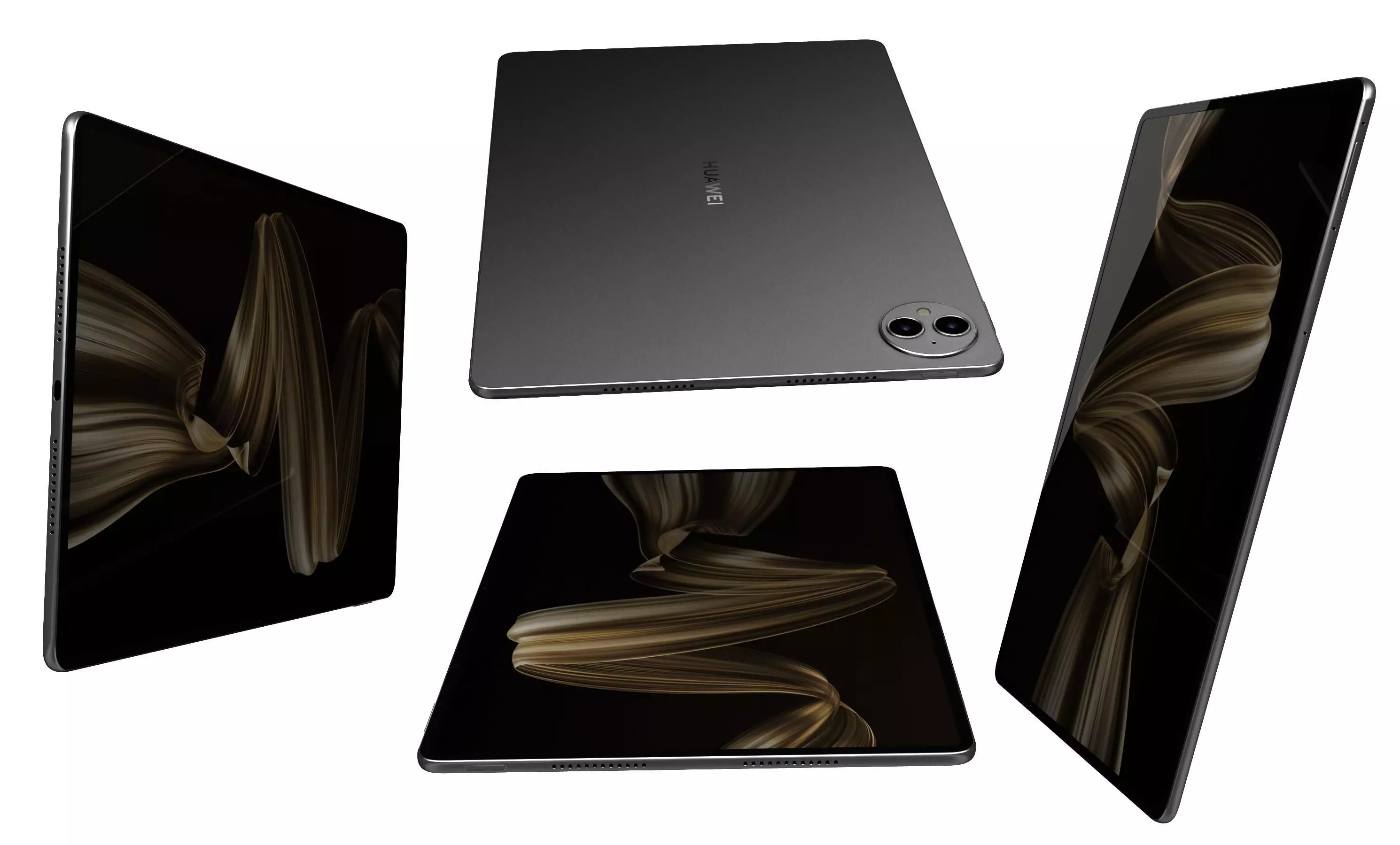 Huawei MatePad Pro 12 2 inch Black High Poly 3D model_7