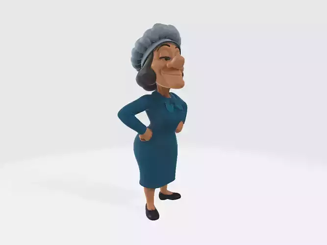 El Chavo del Ocho Cartoon La Bruja del 71 Model 01