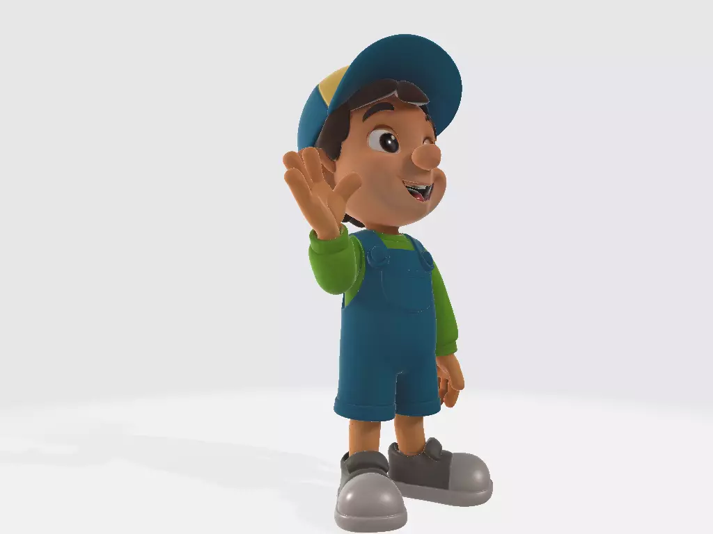 El Chavo del Ocho Cartoon Godinez 3D print model_4