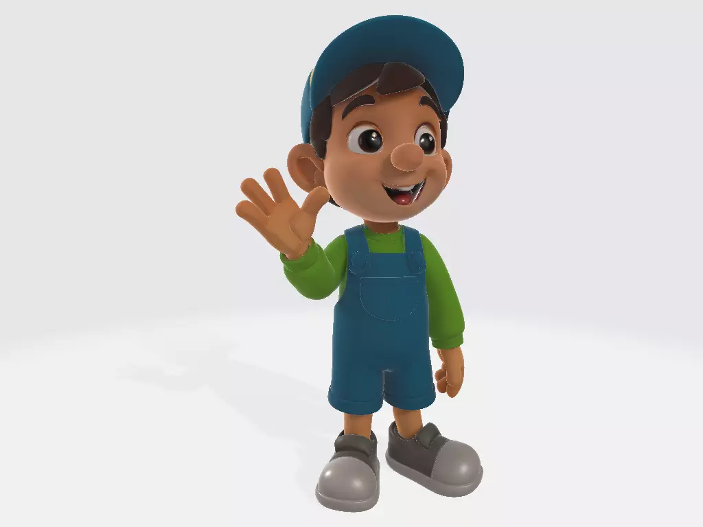 El Chavo del Ocho Cartoon Godinez 3D print model_0