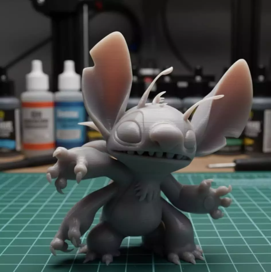 Stitch Four-Armed Power-Up 3D Printable 3D print model_5
