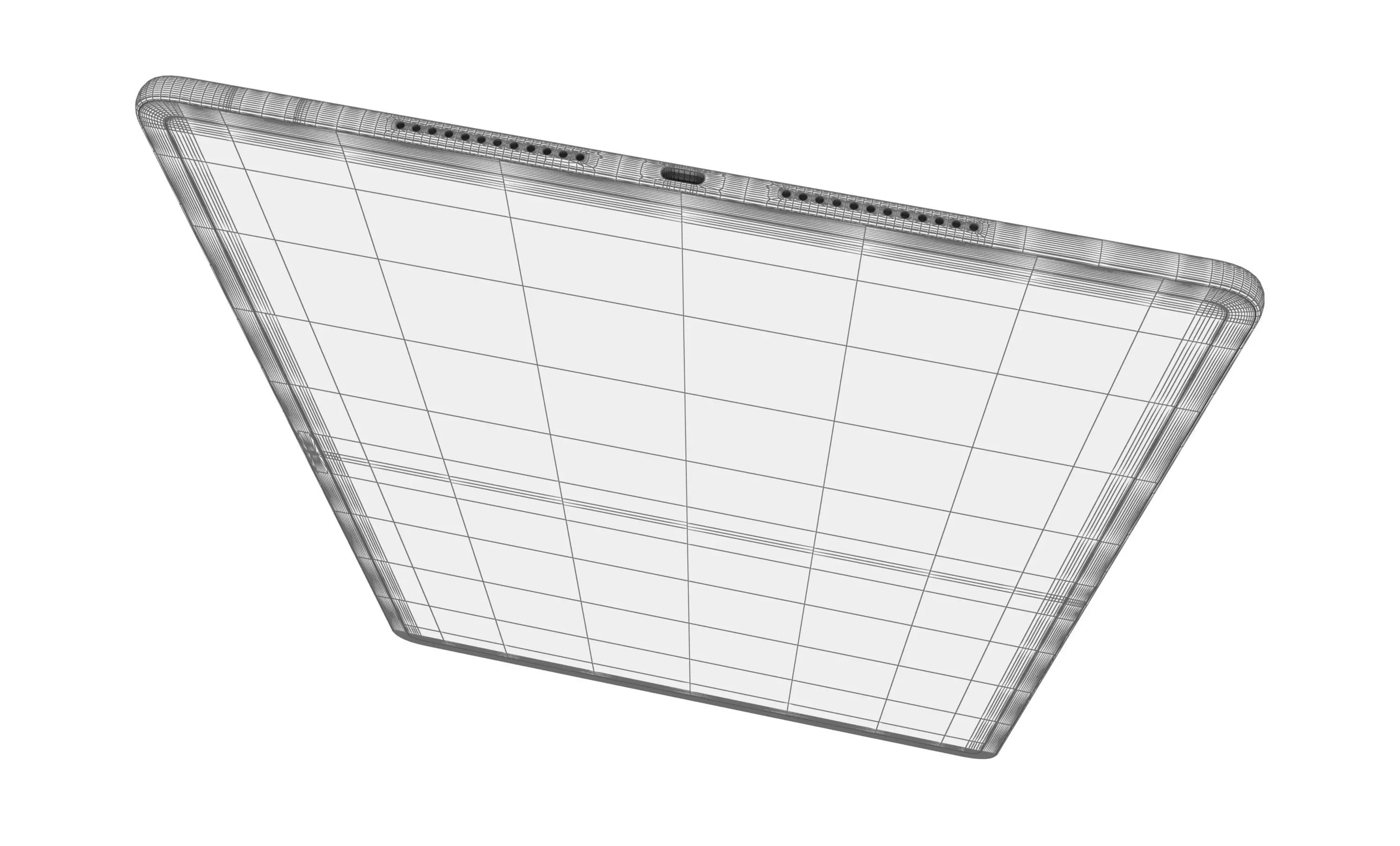 Huawei MatePad Pro 12 2 inch White High Poly 3D model_14