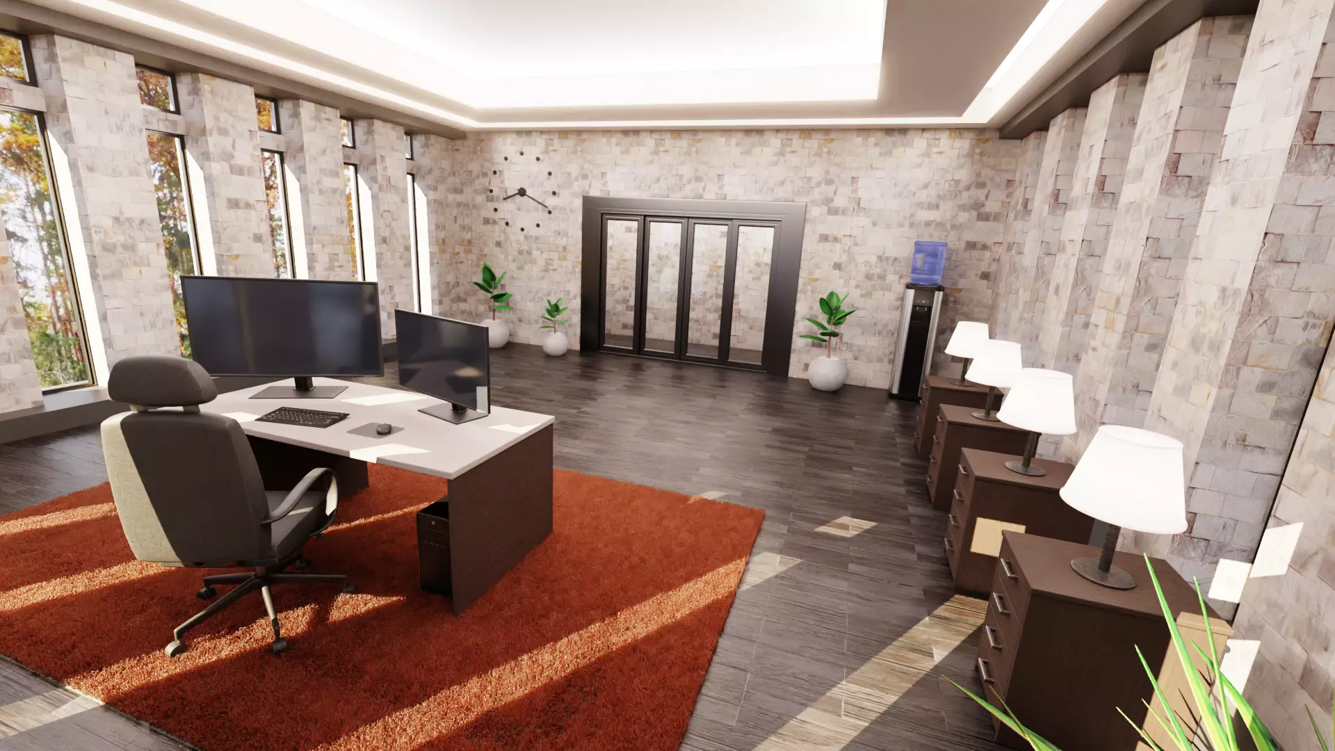 -Office for Boss -V2- 3D model_6