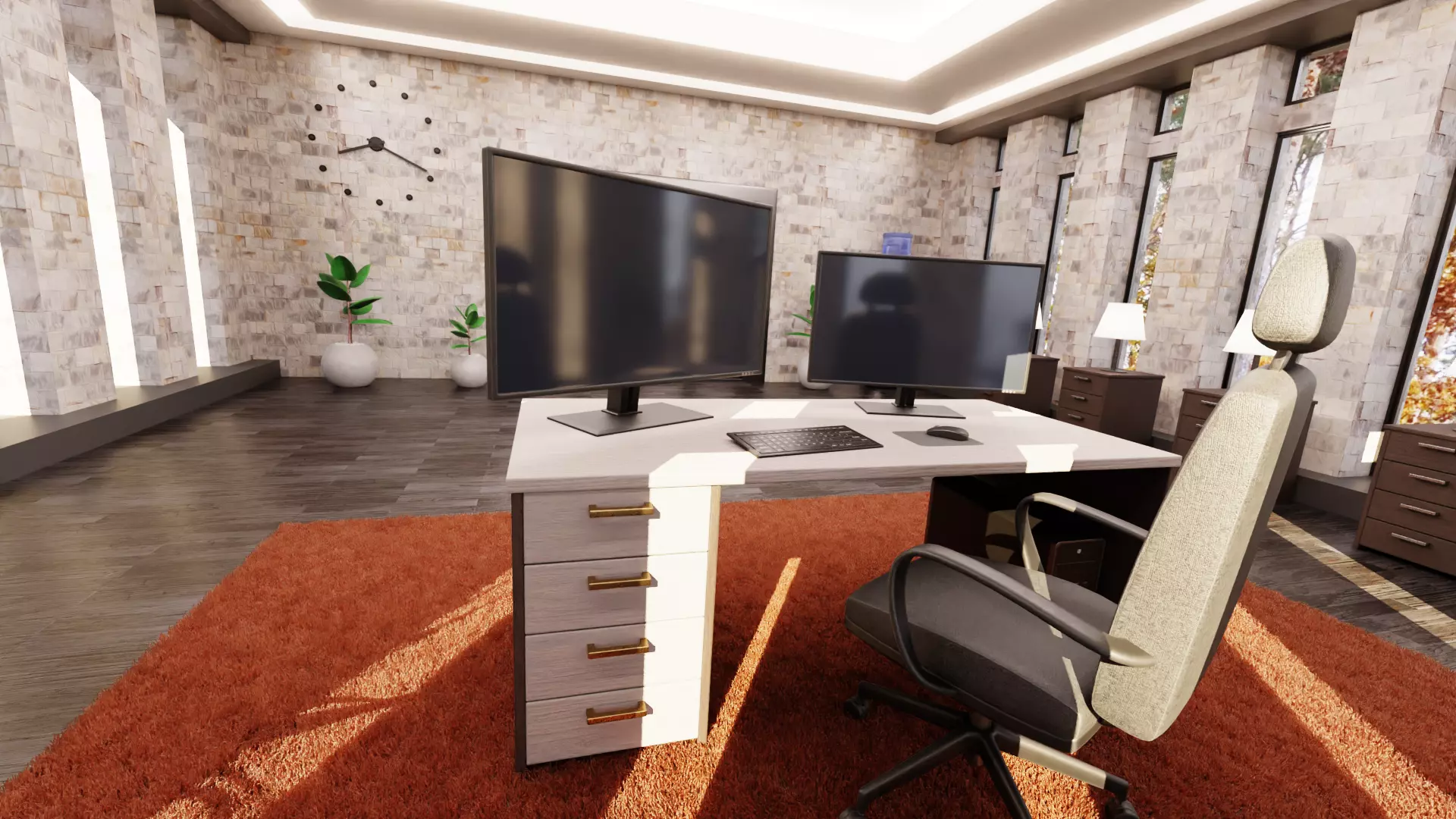 -Office for Boss -V2- 3D model_4