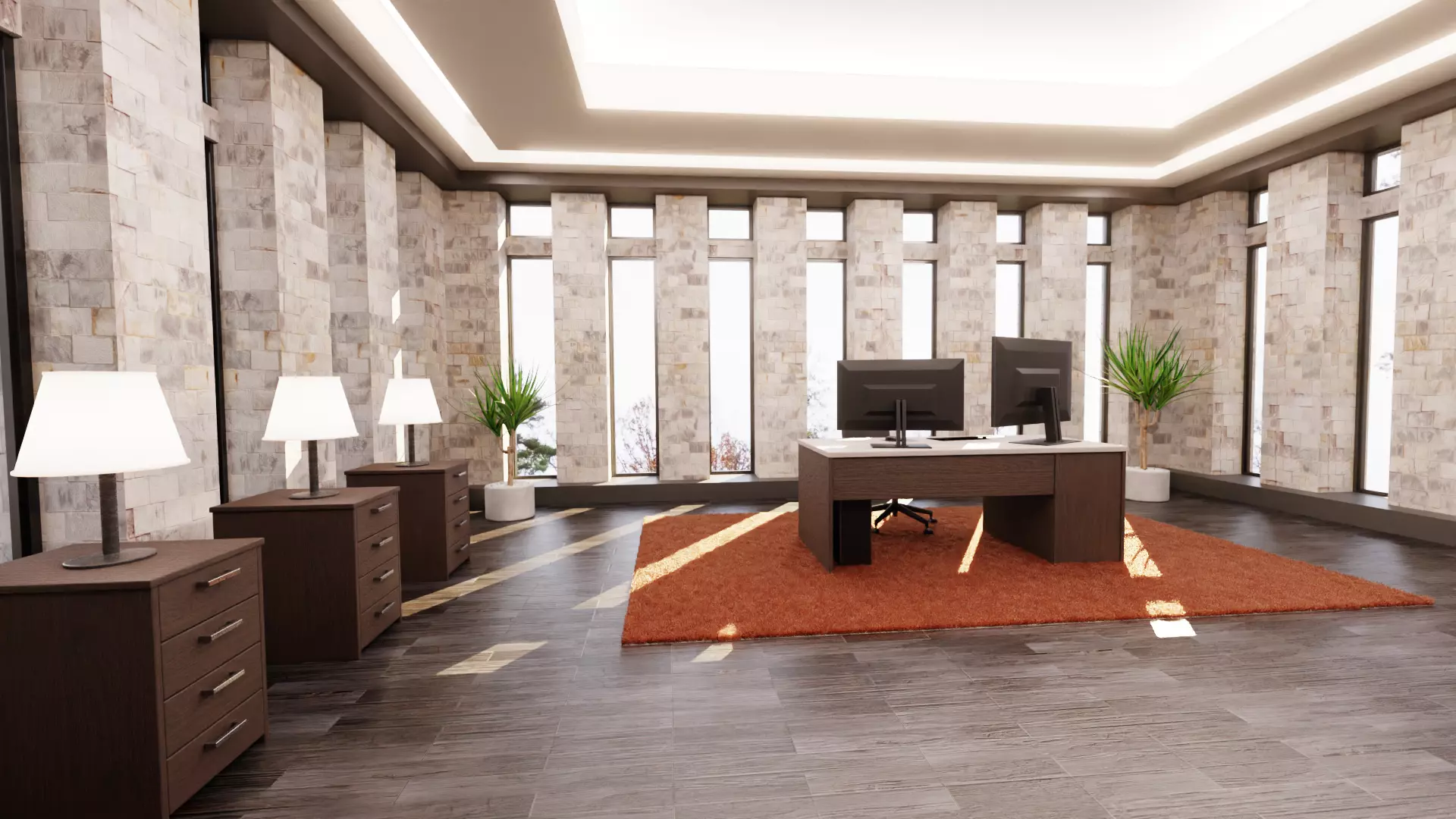 -Office for Boss -V2- 3D model_0