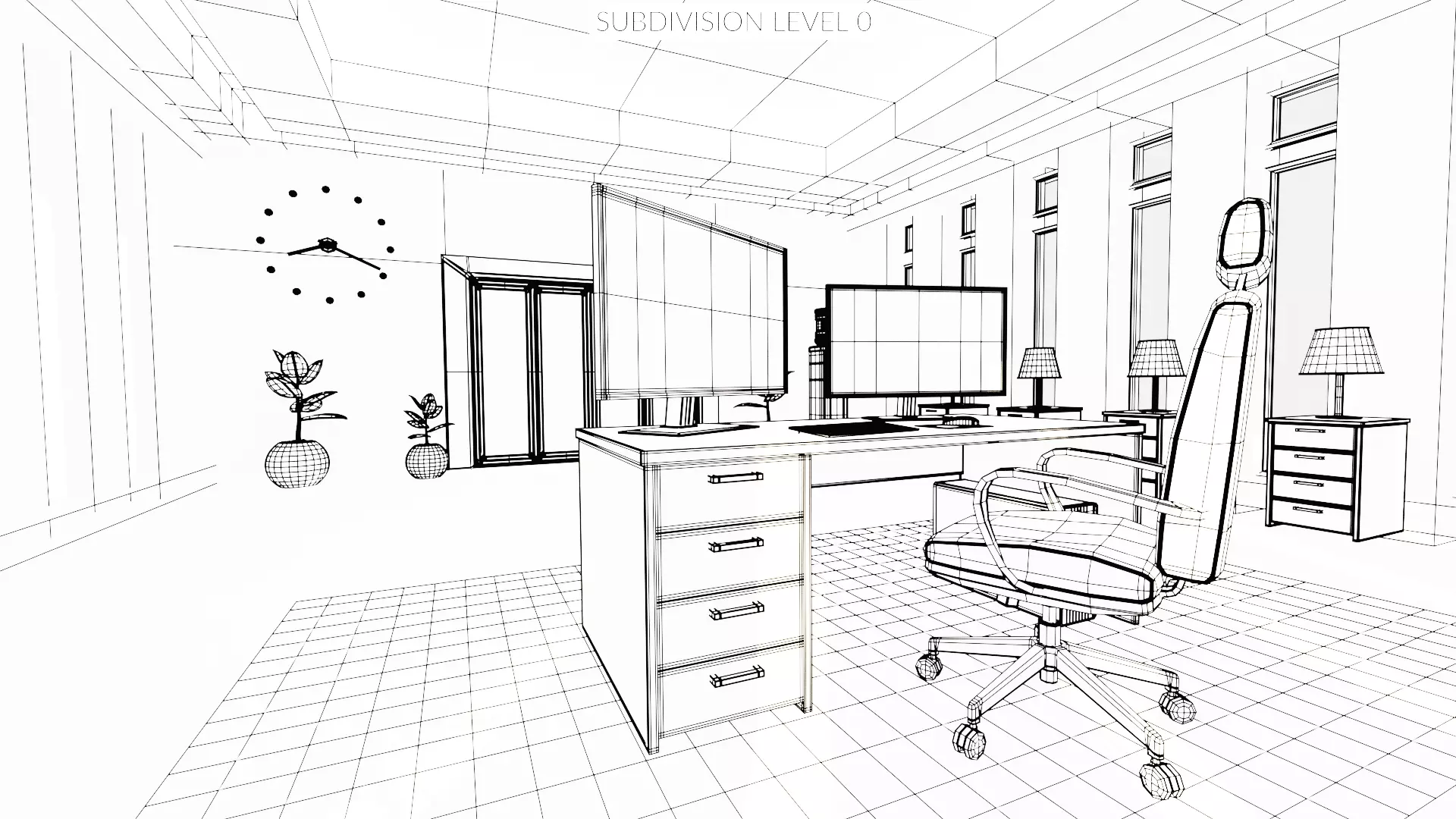 -Office for Boss -V2- 3D model_13