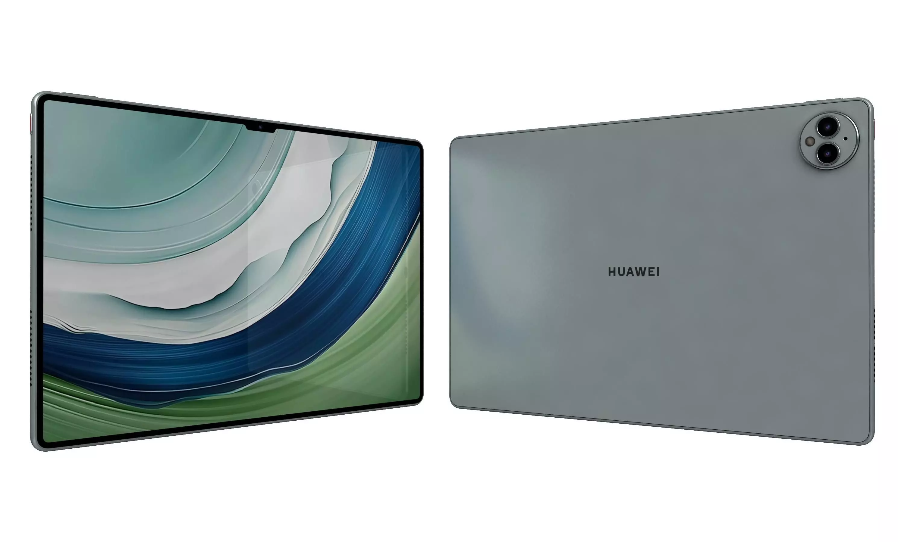 Huawei MatePad Pro 13 2 Green High Poly 3D model_26