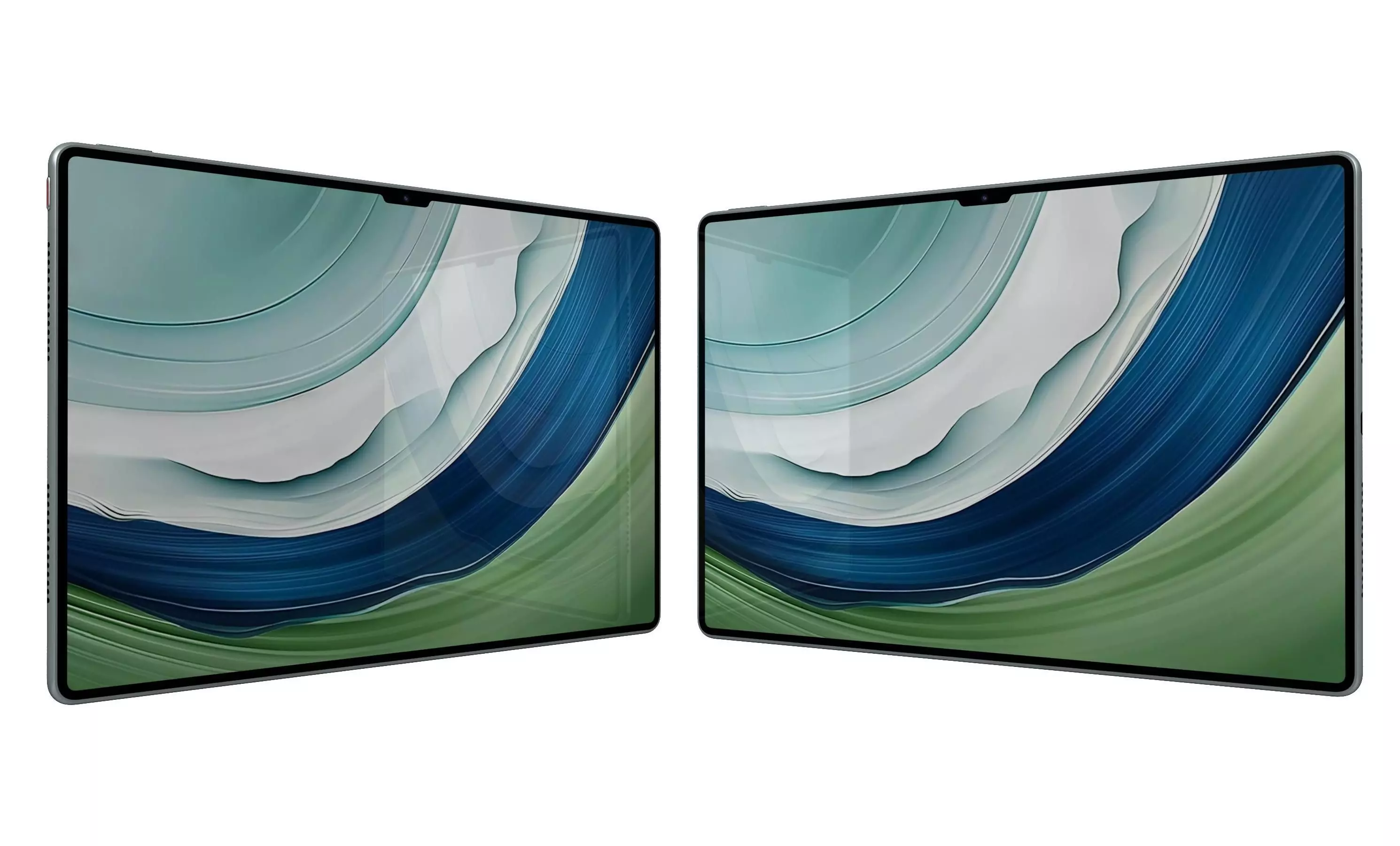 Huawei MatePad Pro 13 2 Green High Poly 3D model_24