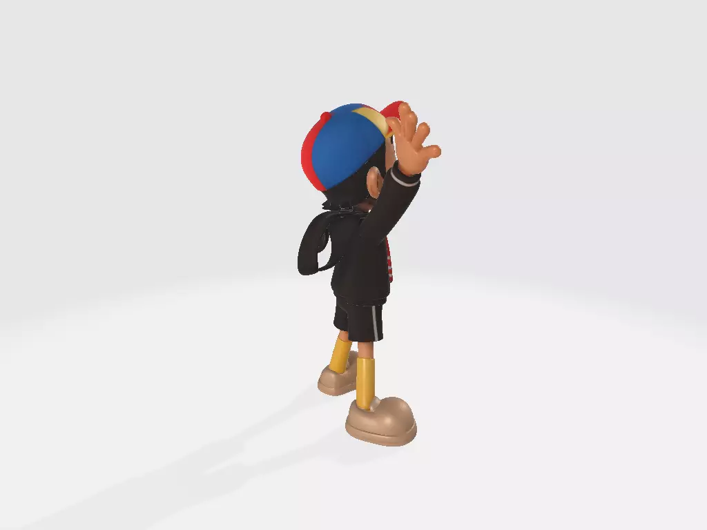 El Chavo del Ocho Cartoon Quico Model 04 3D print model_3