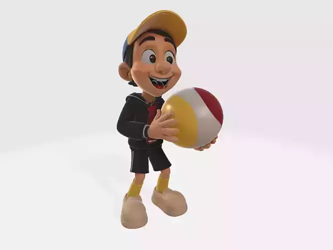 El Chavo del Ocho Cartoon Quico Model 02