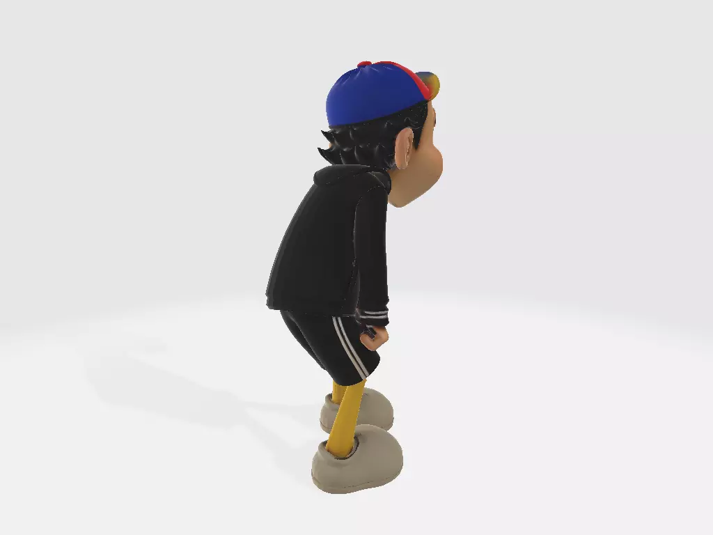 El Chavo del Ocho Cartoon Quico Model 03 3D print model_3