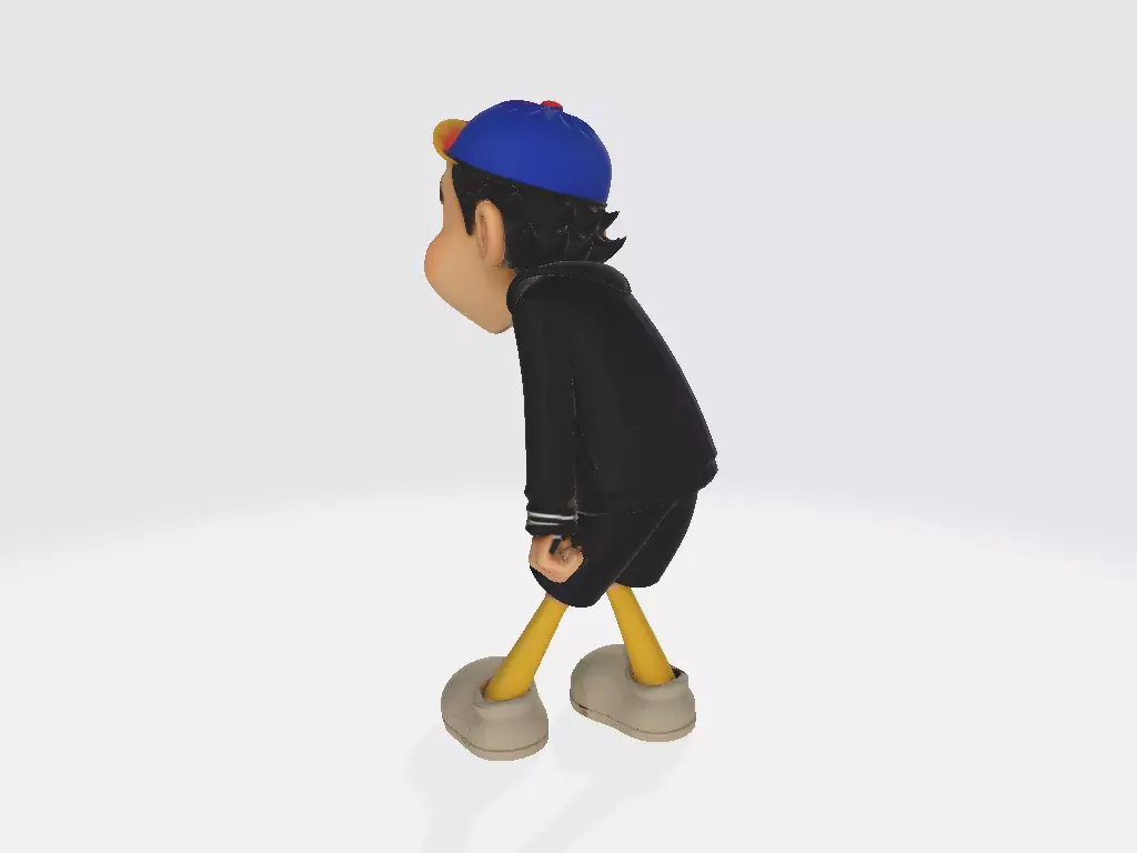 El Chavo del Ocho Cartoon Quico Model 03 3D print model_2