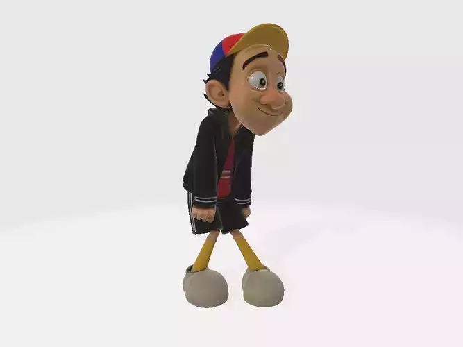 El Chavo del Ocho Cartoon Quico Model 03