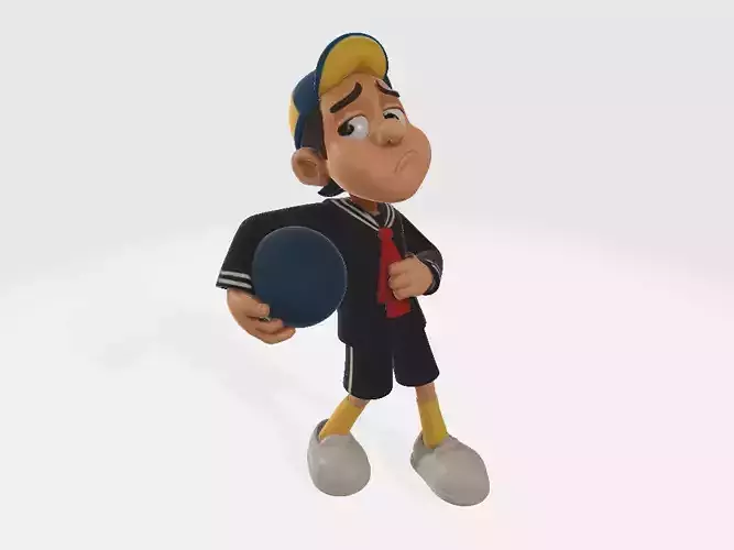 El Chavo del Ocho Cartoon Quico Model 05
