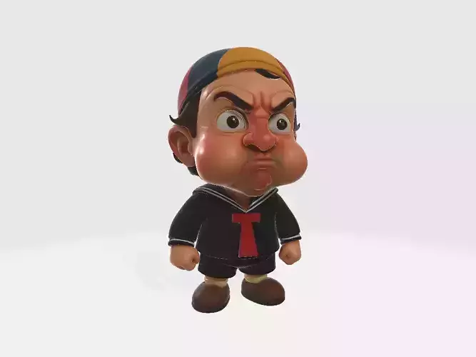 El Chavo del Ocho Cartoon Quico Model 01