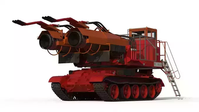 Big Wind fire fighting tank