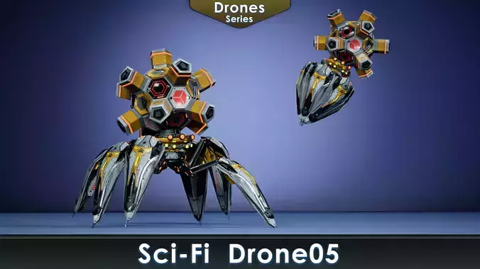 Sci-Fi Drone 05